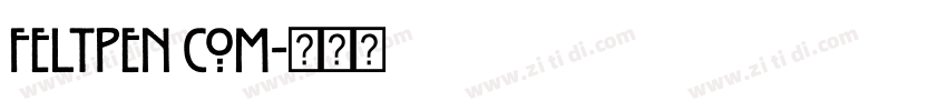 Feltpen Com字体转换